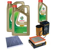 DENCKERMANN Controllo Set 11L CASTROL EDGE 5W-30 C3 Per Jeep Grand Cherokee