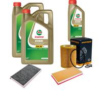 DENCKERMANN Controllo Set 11L CASTROL EDGE 5W-30 C3 Per Mercedes-Benz