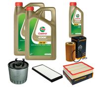 DENCKERMANN Controllo Set 11L CASTROL EDGE 5W-30 C3 Per Mercedes-Benz