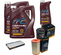 DENCKERMANN Controllo Set 11L MANNOL Ceramic 5W-40 Per Citroën Jumper Kasten