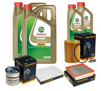 DENCKERMANN Controllo Set 12L CASTROL EDGE 5W-30 C3 Per Chrysler 300 C
