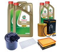 DENCKERMANN Controllo Set 12L CASTROL EDGE 5W-30 C3 Per Mercedes-Benz