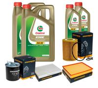 DENCKERMANN Controllo Set 12L CASTROL EDGE 5W-30 C3 Per Mercedes-Benz