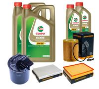 DENCKERMANN Controllo Set 12L CASTROL EDGE 5W-30 C3 Per Mercedes-Benz