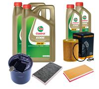 DENCKERMANN Controllo Set 12L CASTROL EDGE 5W-30 C3 Per Mercedes-Benz
