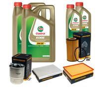 DENCKERMANN Controllo Set 12L CASTROL EDGE 5W-30 C3 Per Mercedes-Benz