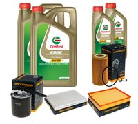 DENCKERMANN Controllo Set 12L CASTROL EDGE 5W-30 C3 Per Mercedes-Benz