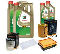 DENCKERMANN Controllo Set 12L CASTROL EDGE 5W-30 C3 Per Mercedes-Benz