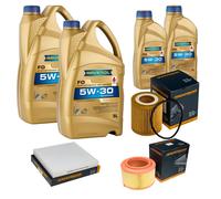 DENCKERMANN Controllo Set 12L RAVENOL 5W-30 per Ford Ranger 3.2