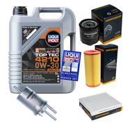 DENCKERMANN Controllo Set 5 L Liqui Moly Top Tec 4210 0W-30 Per Audi A2 1.4