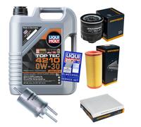 Denckermann Controllo Set 5 L Liqui Moly Top Tec 4210 0W-30 per Audi A2 1.4