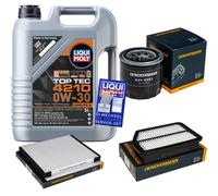 DENCKERMANN Controllo Set 5 L Liqui Moly Top Tec 4210 0W-30 Per KIA Carens IV