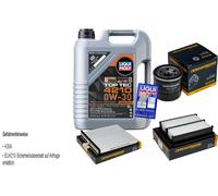 Denckermann Controllo Set 5 L Liqui Moly Top Tec 4210 0W-30 per Mazda 3 1.5