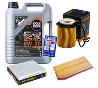 DENCKERMANN Controllo set 5 L Liqui Moly Top Tec 4210 0W-30 per Mercedes-Benz