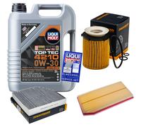 DENCKERMANN Controllo set 5 L Liqui Moly Top Tec 4210 0W-30 per Mercedes-Benz
