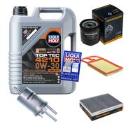 Denckermann Controllo Set 5 L Liqui Moly Top Tec 4210 0W-30 per VW New Beetle