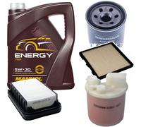 DENCKERMANN Controllo Set 5 L MANNOL Energy 5W-30 per Hyundai i10 1.0