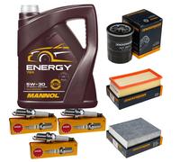 DENCKERMANN Controllo Set 5 L MANNOL Energy 5W-30 Per Mitsubishi Colt VI 1.3