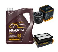 DENCKERMANN Controllo Set 5 L MANNOL Legend Extra 0W-30 Per KIA Ceed CD 1.4