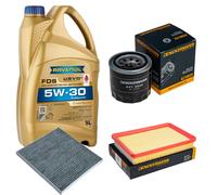 DENCKERMANN Controllo Set 5 L RAVENOL FDS 5W-30 per KIA Cerato