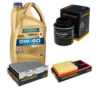 DENCKERMANN Controllo Set 5 L RAVENOL SSL 0W-40 per VW Jetta IV 1.6