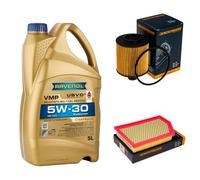 DENCKERMANN Controllo Set 5 L RAVENOL VMP 5W-30 per Jeep Cherokee 2.0 CRD 4x4