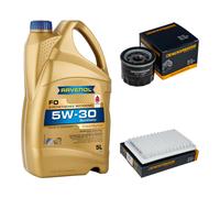 DENCKERMANN Controllo Set 5L 5W-30 per Suzuki Ignis 1.2 Swift V RAVENOL