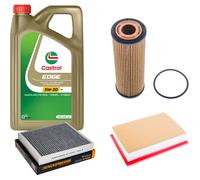DENCKERMANN Controllo Set 5L CASTROL EDGE 5W-30 C3 Per Chevrolet Aveo