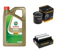 DENCKERMANN Controllo Set 5L CASTROL EDGE 5W-30 C3 Per Chevrolet Aveo/Kalos