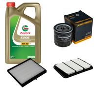 DENCKERMANN Controllo Set 5L CASTROL EDGE 5W-30 C3 Per Chevrolet Nubira