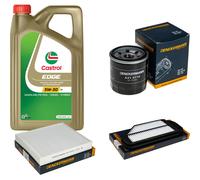 DENCKERMANN Controllo Set 5L CASTROL EDGE 5W-30 C3 Per Chevrolet Spark 1.0