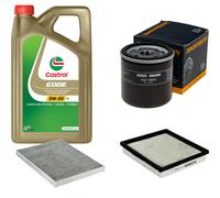 DENCKERMANN Controllo Set 5L CASTROL EDGE 5W-30 C3 Per Chrysler Voyager IV