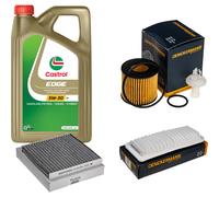 DENCKERMANN Controllo Set 5L CASTROL EDGE 5W-30 C3 Per Daihatsu Sirion 1.3