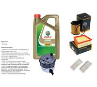 Denckermann Controllo Set 5L castrol edge 5W-30 C3 per di Mazda