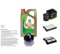 Denckermann Controllo Set 5L castrol edge 5W-30 C3 per di Mazda 3 1.6