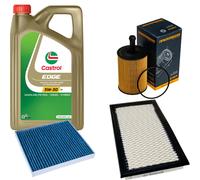 DENCKERMANN Controllo Set 5L CASTROL EDGE 5W-30 C3 Per Dodge Caliber Jeep