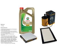 DENCKERMANN Controllo Set 5L CASTROL EDGE 5W-30 C3 Per Dodge Caliber Jeep