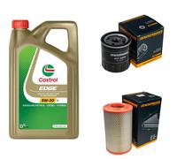 DENCKERMANN Controllo Set 5L CASTROL EDGE 5W-30 C3 Per Fiat Ducato Bus 2.0