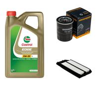 DENCKERMANN Controllo Set 5L CASTROL EDGE 5W-30 C3 Per Honda Accord VII 2.0