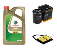 DENCKERMANN Controllo Set 5L CASTROL EDGE 5W-30 C3 Per Honda Civic VII