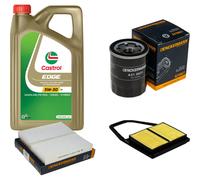 DENCKERMANN Controllo Set 5L CASTROL EDGE 5W-30 C3 Per Honda Civic VII