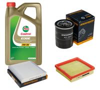 DENCKERMANN Controllo Set 5L CASTROL EDGE 5W-30 C3 Per Honda CR-V I 2.0 16V