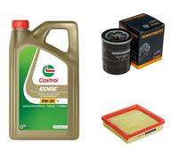 DENCKERMANN Controllo Set 5L CASTROL EDGE 5W-30 C3 Per Honda CR-V I 2.0 16V