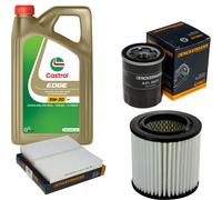 DENCKERMANN Controllo Set 5L CASTROL EDGE 5W-30 C3 Per Honda CR-V II 2.0