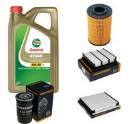 DENCKERMANN Controllo Set 5L CASTROL EDGE 5W-30 C3 Per Hyundai Elantra