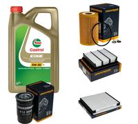 DENCKERMANN Controllo Set 5L CASTROL EDGE 5W-30 C3 Per Hyundai Elantra