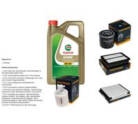 Denckermann Controllo Set 5L castrol edge 5W-30 C3 per Kia Ceed 1.6 T-Gdi Gt / S
