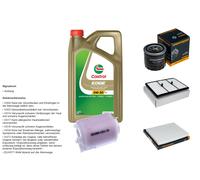 Denckermann Controllo Set 5L castrol edge 5W-30 C3 per Kia Niro 1.6