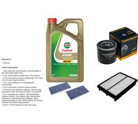 Denckermann Controllo Set 5L castrol edge 5W-30 C3 per Kia Sportage