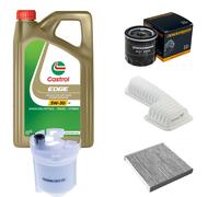 DENCKERMANN Controllo Set 5L CASTROL EDGE 5W-30 C3 Per Lexus IS I 200